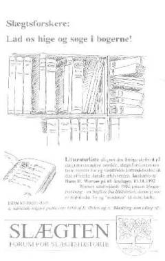 Slægtsforskere: lad os hige og søge i bøgerne!