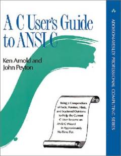 A C user's guide to ANSI C