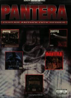 Pantera : authentic guitar-tab edition, includes complete solos : for 1 stemme og 1-3 guitarer med becifring
