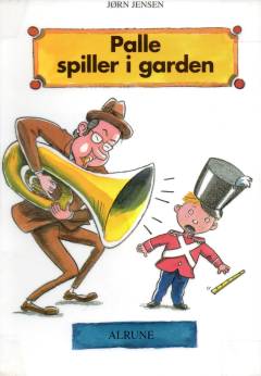 Palle spiller i garden