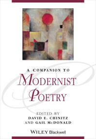 A companion to modernist poetry