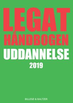 Legathåndbogen uddannelse. 2019 (31. udgave)