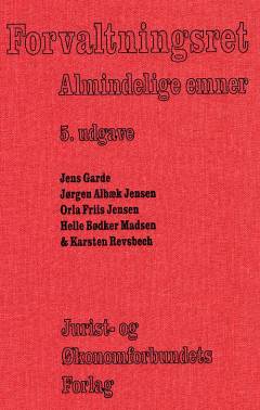 Forvaltningsret : almindelige emner
