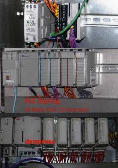 PLC styring