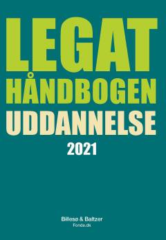 Legathåndbogen uddannelse. 2021 (33. udgave)
