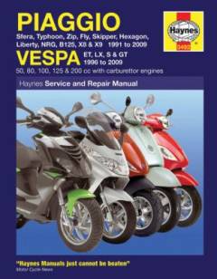 Piaggio/Vespa scooters : service and repair manual