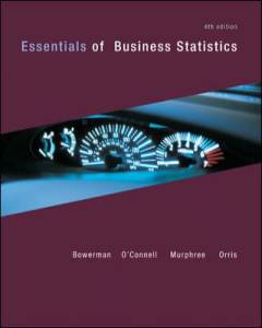Essentials of business statistics