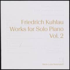 Works for solo piano, vol. 2