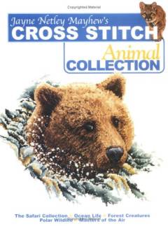 Jayne Netley Mayhew's cross stitch animal collection