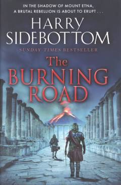 The burning road