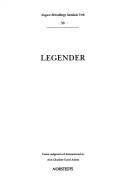 August Strindbergs samlade verk. 38 : Legender