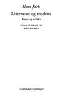 Litteratur og tendens : essays og artikler
