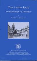 Tryk i ældre dansk : sammensætninger og afledninger