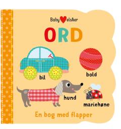 Baby elsker ord : en bog med flapper