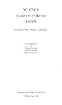 Deutsch in einem anderen Land : die DDR (1949-1990) in Gedichten