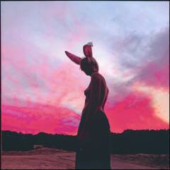 The sky is bleeding