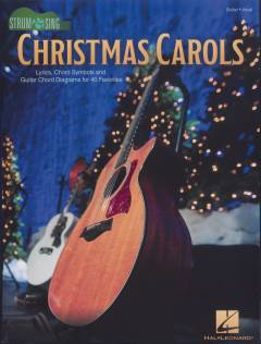 Christmas carols : lyrics, chord symbols and guitar chord diagrams for 40 favorites : \ guitar, vocal\
