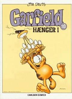 Garfield hænger i