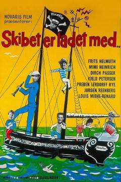 Skibet er ladet med -