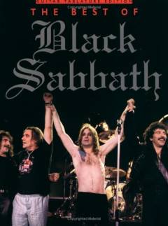 The best of Black Sabbath : guitar tablature edition : for 1 stemme og 1-2 guitarer med becifring (delvis med guitargreb)