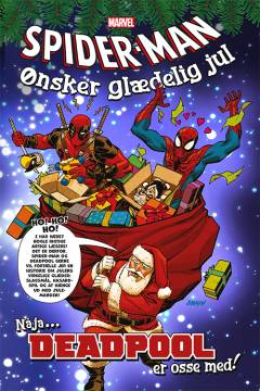 Spider-Man ønsker glædelig jul : nåja - Deadpool er osse med!