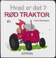 Rød traktor