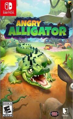 Angry alligator