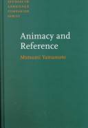 Animacy and reference : a cognitive approach to corpus linguistics