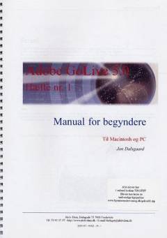 Adobe GoLive 5.0. Hæfte 1 : Din første hjemmeside : til Macintosh og pc