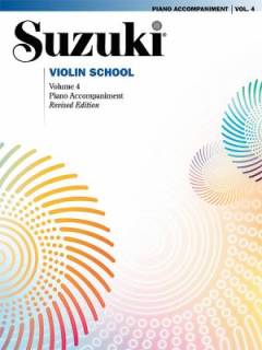 Suzuki violin school. Volume 4 : Piano accompaniment