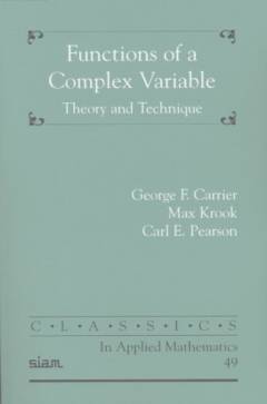 Functions of a complex variable : theory and technique
