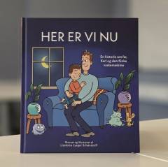 Her er vi nu : en historie om far, Karl og den flinke vaskemaskine