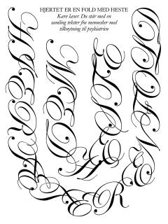 Hjertet er en fold med heste