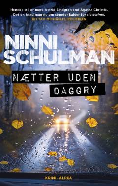 Nætter uden daggry : kriminalroman