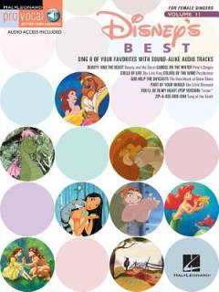 Disney's best for female singers : sing 8 of your favorites with sound-alike cd tracks