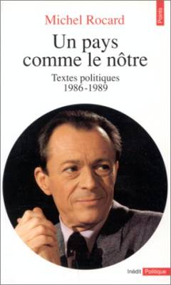 Un pays comme le nôtre : textes politiques 1986-1989