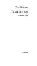 Til en lille pige : efterladte digte