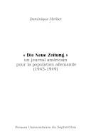 Die neue zeitung : Un journal américain pour la population allemande (1945-1949)