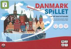 Danmarkspillet : - et sjovt og lærerigt familiespil med spørgsmål om Danmarks geografi, historie og kultur