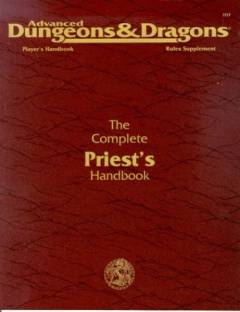 Advanced dungeons & dragons - the complete priest's handbook : player's handbook : rules supplement