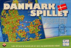 Danmark-spillet : familiespil med svære og lette spørgsmål om vort lands geografi, historie og kultur
