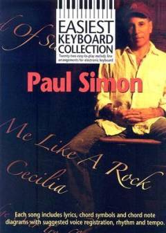 Paul Simon : twenty-two easy-to-play melody line arrangements for electronic keyboard