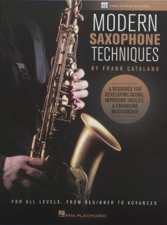 Modern saxophone techniques