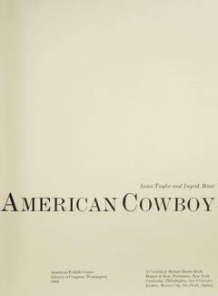 The American cowboy