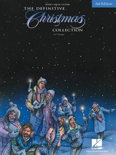 The definitive Christmas collection : for 1 stemme og klaver med becifring (med guitargreb)