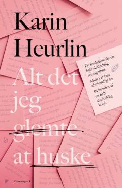 Alt det jeg glemte at huske : en huskeliste fra en helt almindelig teenagemor, midt i et helt almindeligt liv, på bunden af en helt almindelig krise