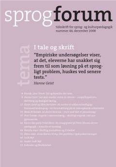 I tale og skrift