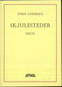 Skjulesteder : digte