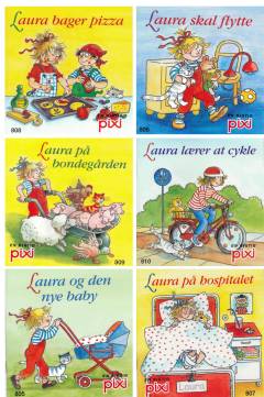 Laura lærer at cykle