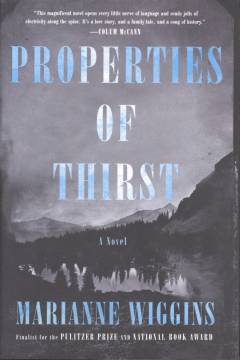 Properties of thirst a novel